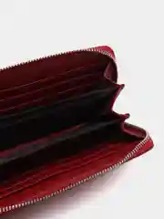 Багровый кошелёк женский