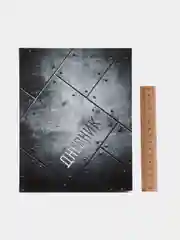 Угольный дневник школьный для 1-11 класса, твёрдая обложка