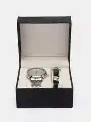 Серебряный мужские наручные часы, подарочные наборы