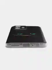 Черный силиконовый чехол на Realme 9/9 Pro Plus / Реалми 9/9 Про Плюс с рисунком, защита камеры