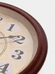 Тёмно-коричневый часы настенные "Космос"