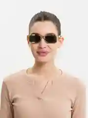 Оливковый солнцезащитные очки MIRSEE металлические с UF-защитой