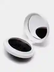 Расческа с зеркалом складная клубника