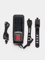 Красный фонарь светодиодный  с сигналом для велосипеда USB, велосипедный фонарь с аккумулятором