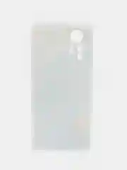 Светло-синий силиконовый чехол для Xiaomi 12 Lite / Сяоми 12 Лайт прозрачный, с рисунком, защита камеры