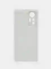Черный силиконовый чехол для Xiaomi 12 Lite / Сяоми 12 Лайт прозрачный, с рисунком, защита камеры