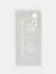 Хром силиконовый чехол для Xiaomi 12 Lite / Сяоми 12 Лайт прозрачный, с рисунком, защита камеры