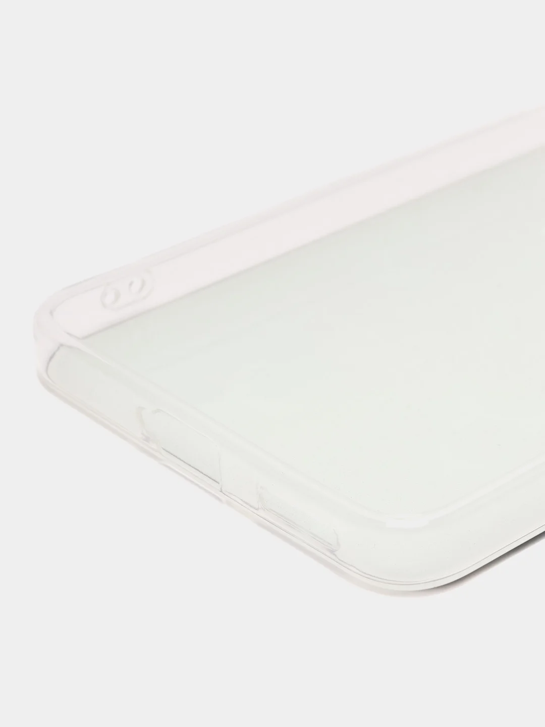 Бирюзовый силиконовый чехол для Xiaomi 12 Lite / Сяоми 12 Лайт прозрачный, с рисунком, защита камеры