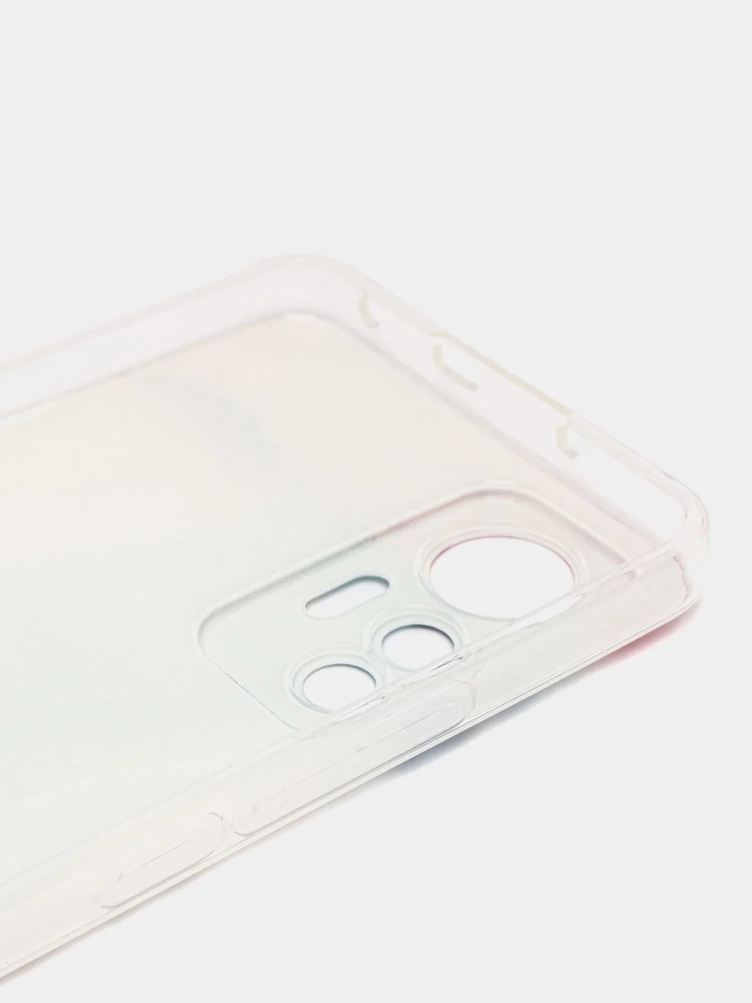 Желтый силиконовый чехол для Xiaomi 12 Lite / Сяоми 12 Лайт прозрачный, с рисунком, защита камеры