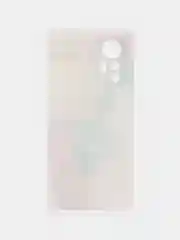 Желтый силиконовый чехол для Xiaomi 12 Lite / Сяоми 12 Лайт прозрачный, с рисунком, защита камеры