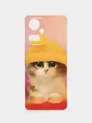 Желтый чехол для Tecno Camon 19/19 Pro 4G / Текно Камон 19/19 Про 4G с рисунком, защита камеры
