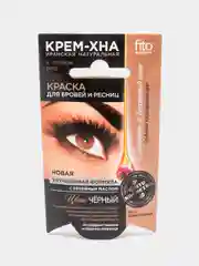 Черный краска для бровей и ресниц крем-хна (на 2 применения), 2 мл