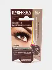 Коричневый краска для бровей и ресниц крем-хна (на 2 применения), 2 мл