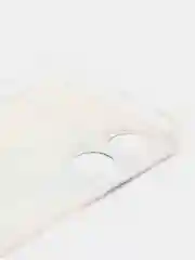 Ледяной силиконовый чехол на Oppo A17 / Оппо А17 прозрачный, с рисунком, защита камеры