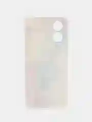 Ледяной силиконовый чехол на Oppo A17 / Оппо А17 прозрачный, с рисунком, защита камеры