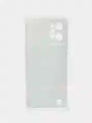 Ледяной силиконовый чехол на Realme C31 / Реалми С31/ прозрачный, с рисунком, защита камеры