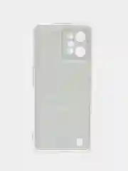 Хром силиконовый чехол на Realme C31 / Реалми С31/ прозрачный, с рисунком, защита камеры