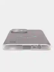 Хром силиконовый чехол на Realme C31 / Реалми С31/ прозрачный, с рисунком, защита камеры