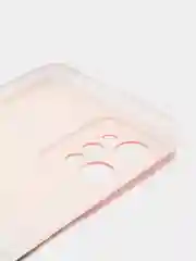 Желтый силиконовый чехол на Realme C31 / Реалми С31/ прозрачный, с рисунком, защита камеры