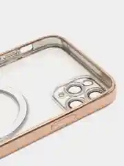 Золотой чехол MagSafe для iPhone 11, 11 Pro, 11 Pro Max, 12, 12 Pro, 12 Pro Max, 13, 13 Pro, 13 Pro Max, 14, 14 Pro Max