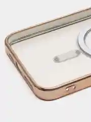 Золотой чехол MagSafe для iPhone 11, 11 Pro, 11 Pro Max, 12, 12 Pro, 12 Pro Max, 13, 13 Pro, 13 Pro Max, 14, 14 Pro Max
