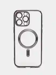 Черный чехол MagSafe для iPhone 11, 11 Pro, 11 Pro Max, 12, 12 Pro, 12 Pro Max, 13, 13 Pro, 13 Pro Max, 14, 14 Pro Max