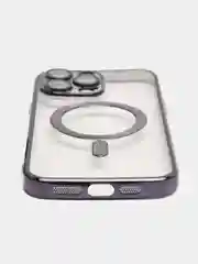 Черный чехол MagSafe для iPhone 11, 11 Pro, 11 Pro Max, 12, 12 Pro, 12 Pro Max, 13, 13 Pro, 13 Pro Max, 14, 14 Pro Max