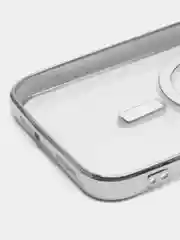 Серебряный чехол MagSafe для iPhone 11, 11 Pro, 11 Pro Max, 12, 12 Pro, 12 Pro Max, 13, 13 Pro, 13 Pro Max, 14, 14 Pro Max