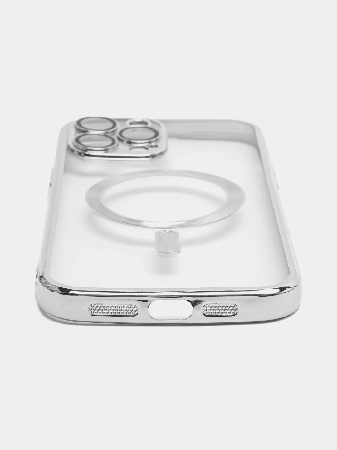 Серебряный чехол MagSafe для iPhone 11, 11 Pro, 11 Pro Max, 12, 12 Pro, 12 Pro Max, 13, 13 Pro, 13 Pro Max, 14, 14 Pro Max