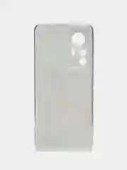 Тёмно-серый силиконовый чехол для Xiaomi 12T Pro / Сяоми 12Т Про прозрачный, с рисунком, защита камеры