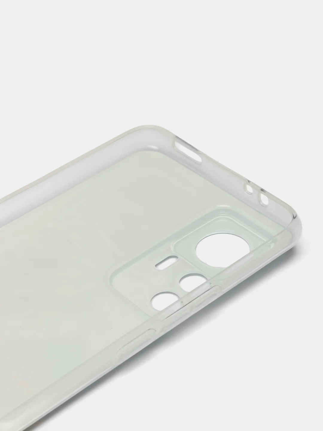 Тёмно-серый силиконовый чехол для Xiaomi 12T Pro / Сяоми 12Т Про прозрачный, с рисунком, защита камеры