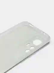 Тёмно-серый силиконовый чехол для Xiaomi 12T Pro / Сяоми 12Т Про прозрачный, с рисунком, защита камеры