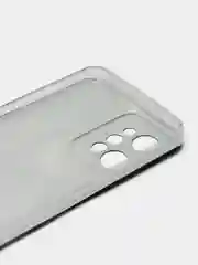 Хром силиконовый чехол на Realme C31 / Реалми С31/ прозрачный, с рисунком, защита камеры