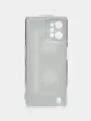 Хром силиконовый чехол на Realme C31 / Реалми С31/ прозрачный, с рисунком, защита камеры