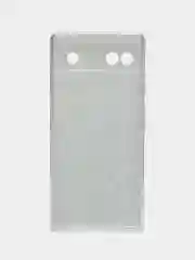 Бирюзовый силиконовый для Google Pixel 6A / Гугл Пиксель 6А с рисунком, защита камеры