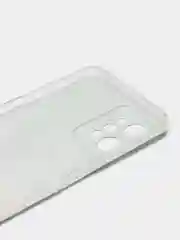 Тёмно-серый силиконовый чехол на Realme C31 / Реалми С31/ прозрачный, с рисунком, защита камеры