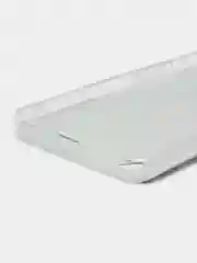 Голубой силиконовый чехол на Realme C31 / Реалми С31/ прозрачный, с рисунком, защита камеры