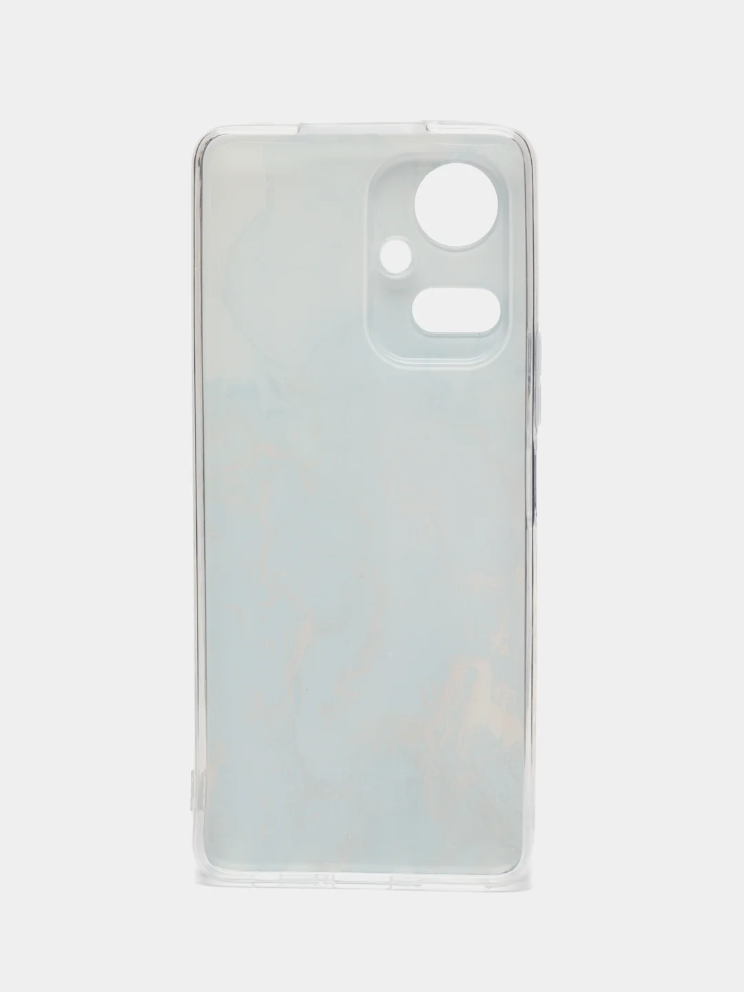 Светло-синий чехол для Tecno Camon 19/19 Pro 4G / Текно Камон 19/19 Про 4G с рисунком, защита камеры