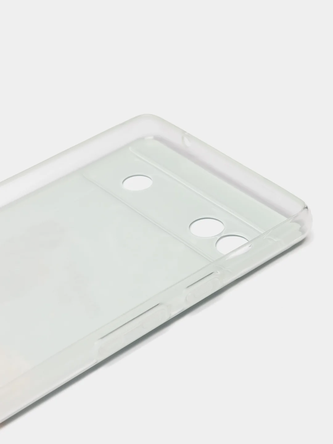 Тёмно-серый силиконовый для Google Pixel 6A / Гугл Пиксель 6А с рисунком, защита камеры