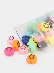 Бусины "Смайлик на цветочке" для творчества, 0,6 х 1 х 1 см