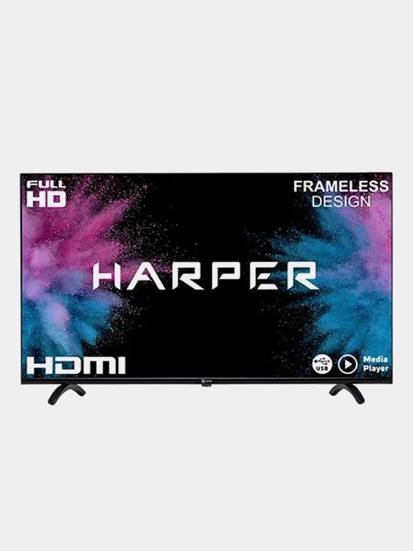 Телевизор HARPER 43F720T, Full HD, DVB-T2, диагональ 43"