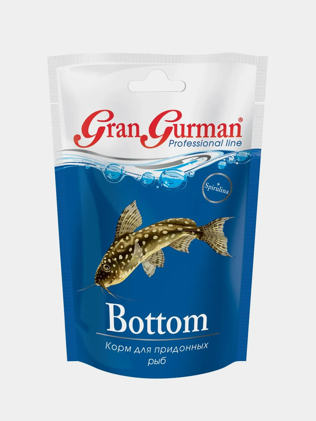 Gran Gurman Bottom - корм для придонных рыб 80г
