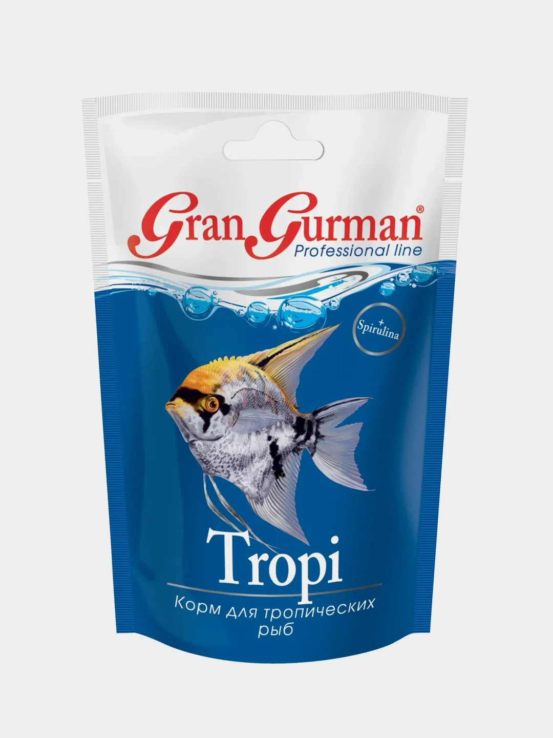 Gran Gurman Tropi - корм для тропических рыб банка 80г