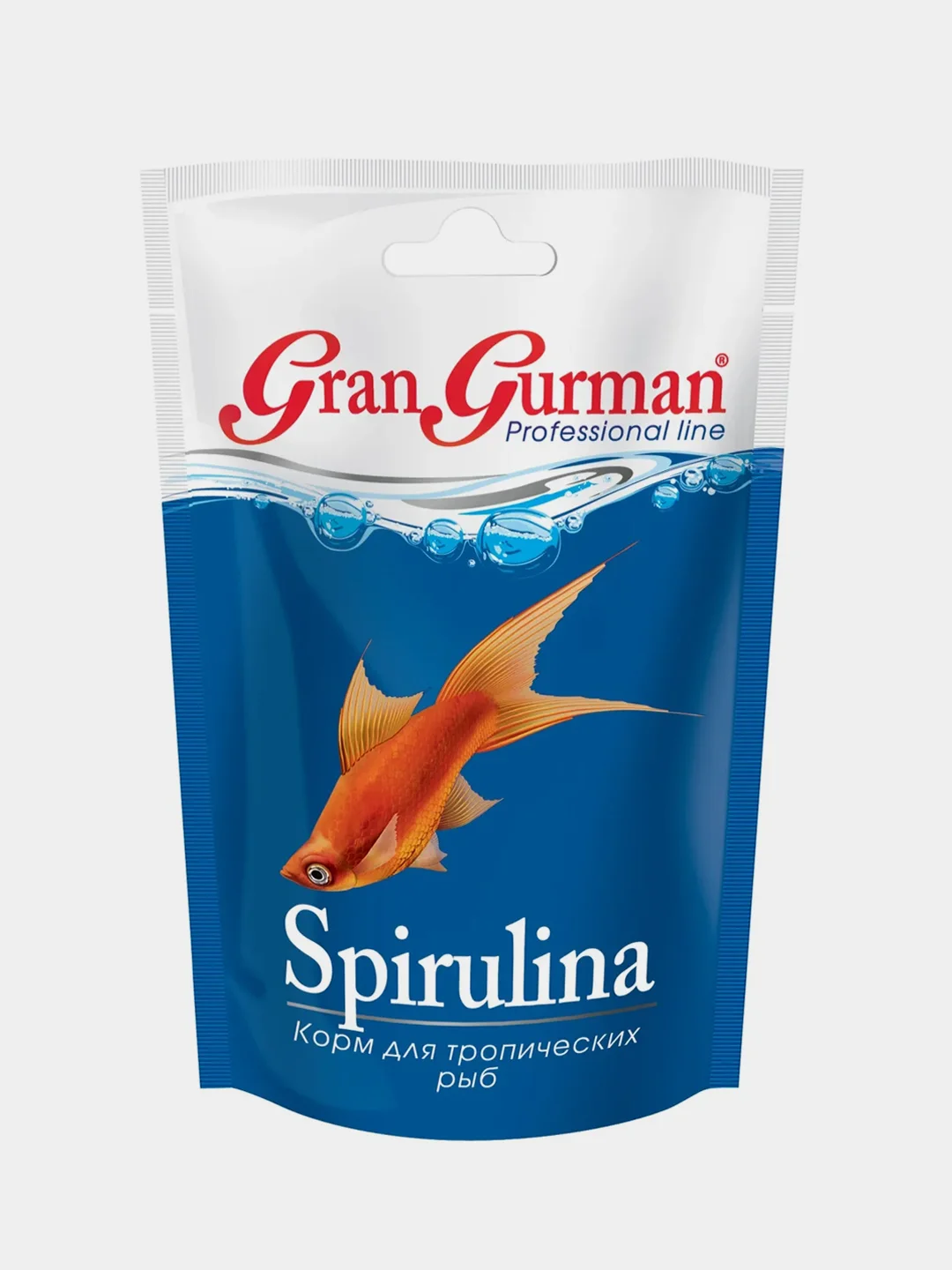 Gran Gurman Spirulina - корм для тропических рыб 80г