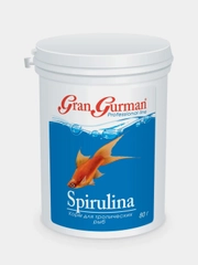 Gran Gurman Spirulina - корм для тропических рыб 80г