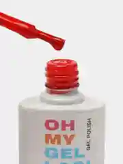 Алый гель-лак/гель лак для ногтей/Гель лак для маникюра и педикюра OH MY LAC, 9 мл