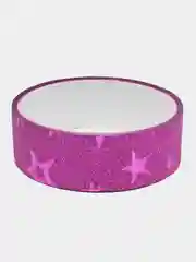 Бордовый скотч декоративный, глиттерный