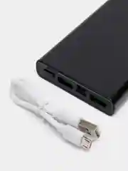 Черный внешний аккумулятор, Power Bank, c быстрой зарядкой, 40W, 20000 мАч
