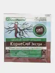 Коричневый удобрение Корнесил, порошок 10г/жидкость 500мл, корневин, корнеобразование и приживаемость