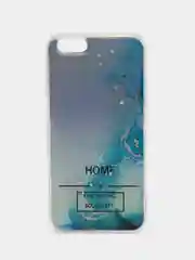 Голубой чехол для iPhone 11, 6, 6s, 7, 8, SE2020, с принтом